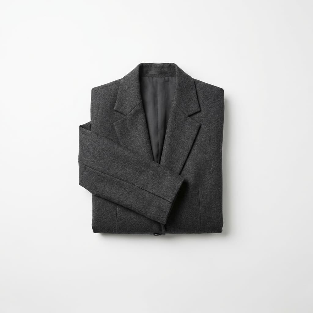 Tailored sand blazer